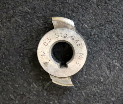 TECHNICA Schlagzahn-Wälzfräser m= 0,5mm Fräser Nr. 3 Abmessungen 27x8x8 mm LKN