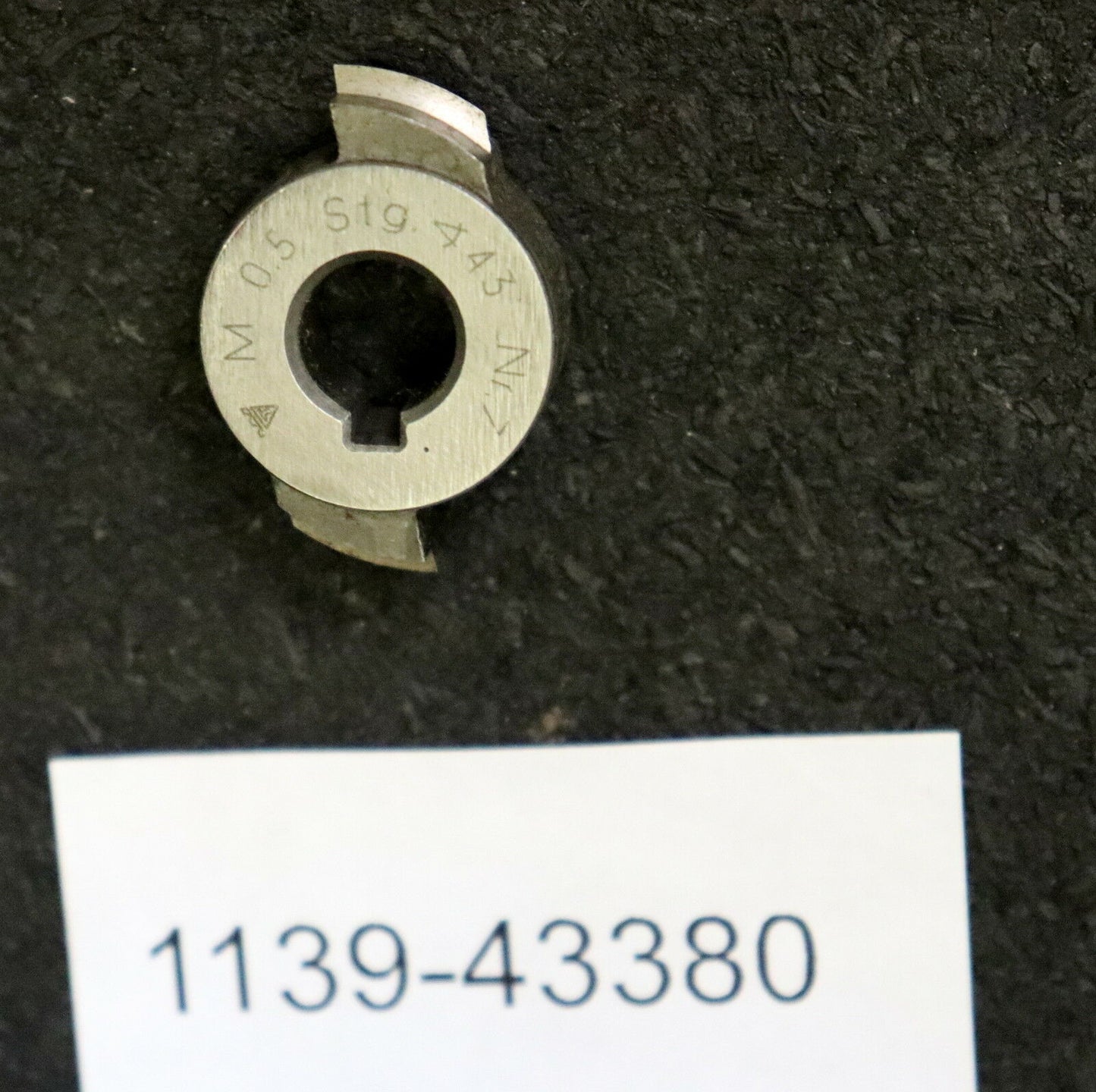 TECHNICA Schlagzahn-Wälzfräser m= 0,5mm Fräser Nr. 7 Abmessungen 27x8x8 mm LKN