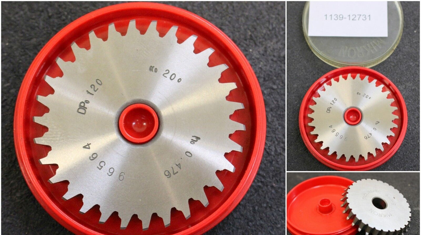 Schnecken-Formfräser MIKRON DP120 - 53x6x10mm - 1-gg. - 30 Stollen - HSS