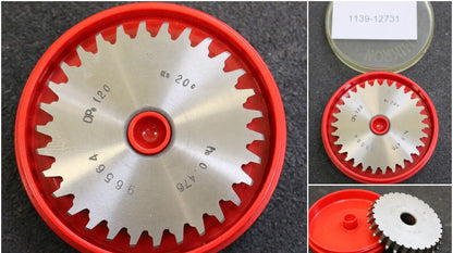 Schnecken-Formfräser MIKRON DP120 - 53x6x10mm - 1-gg. - 30 Stollen - HSS