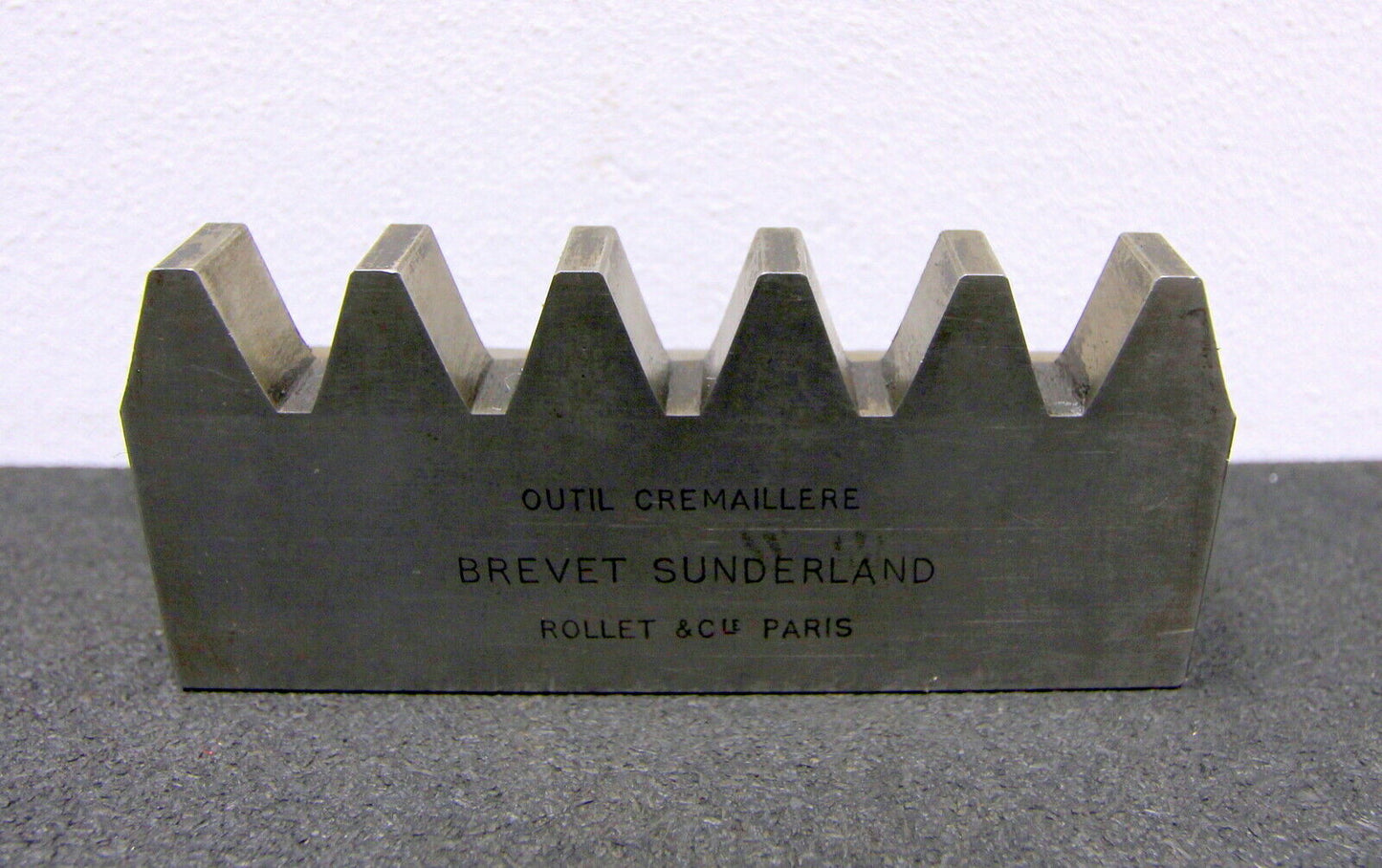 ROLLET PARIS Hobelkamm rack cutter MAAG-Wälzhobelmaschinen m= 7 Angle 20° 130x25mm