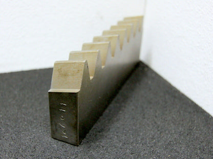 DELTAL Hobelkamm rack cutter MAAG-Wälzhobelmaschinen m= 6 Angle 20° 150x20mm 8Z.