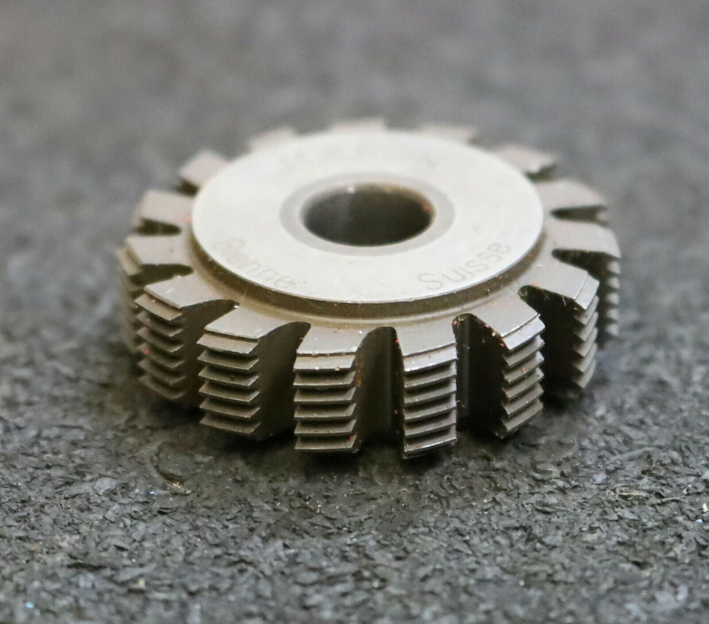 MIKRON Vollstahl-Wälzfräser No. 59982 m= 0,36 ho= 0,80 Abmessungen Ø32x10xØ8mm