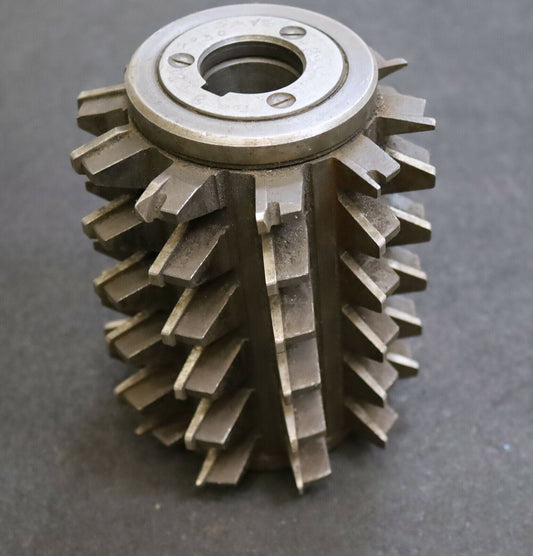 PWS Zahnrad-Wälzfräser m = 8,0mm 20° EGW Abmessungen Ø120 x 156 x Ø32mm mit LKN