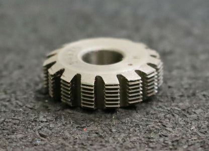 MIKRON Wälzfräser No. 34975 - Ø23x7xØ8mm 1gg. Rechts 15 Spanuten