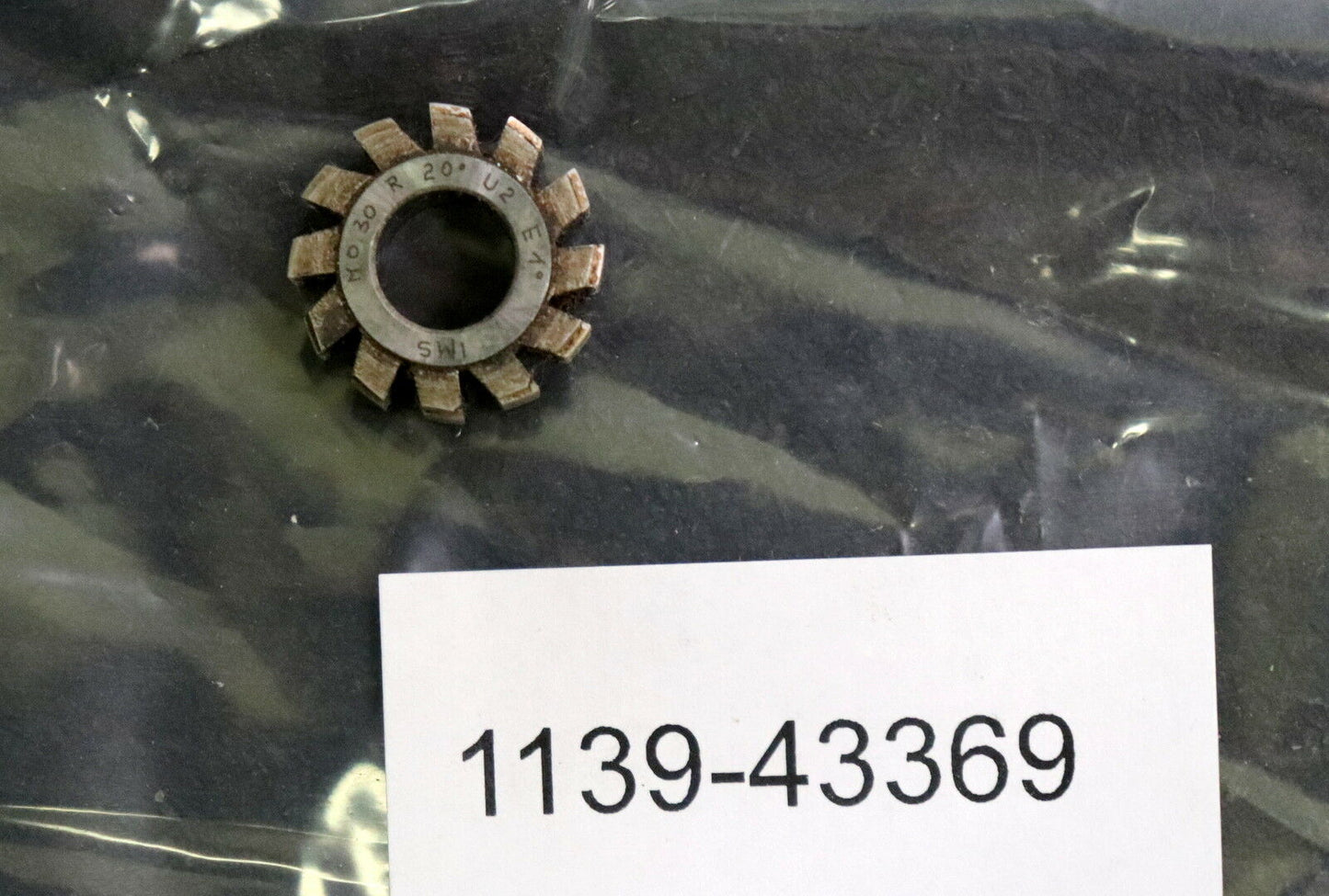 IMS Wälzfräser m= 0,3mm 20° EGW U2 1gg. Rechts 18x8x8mm 12 Spannuten HSS Rest 95%