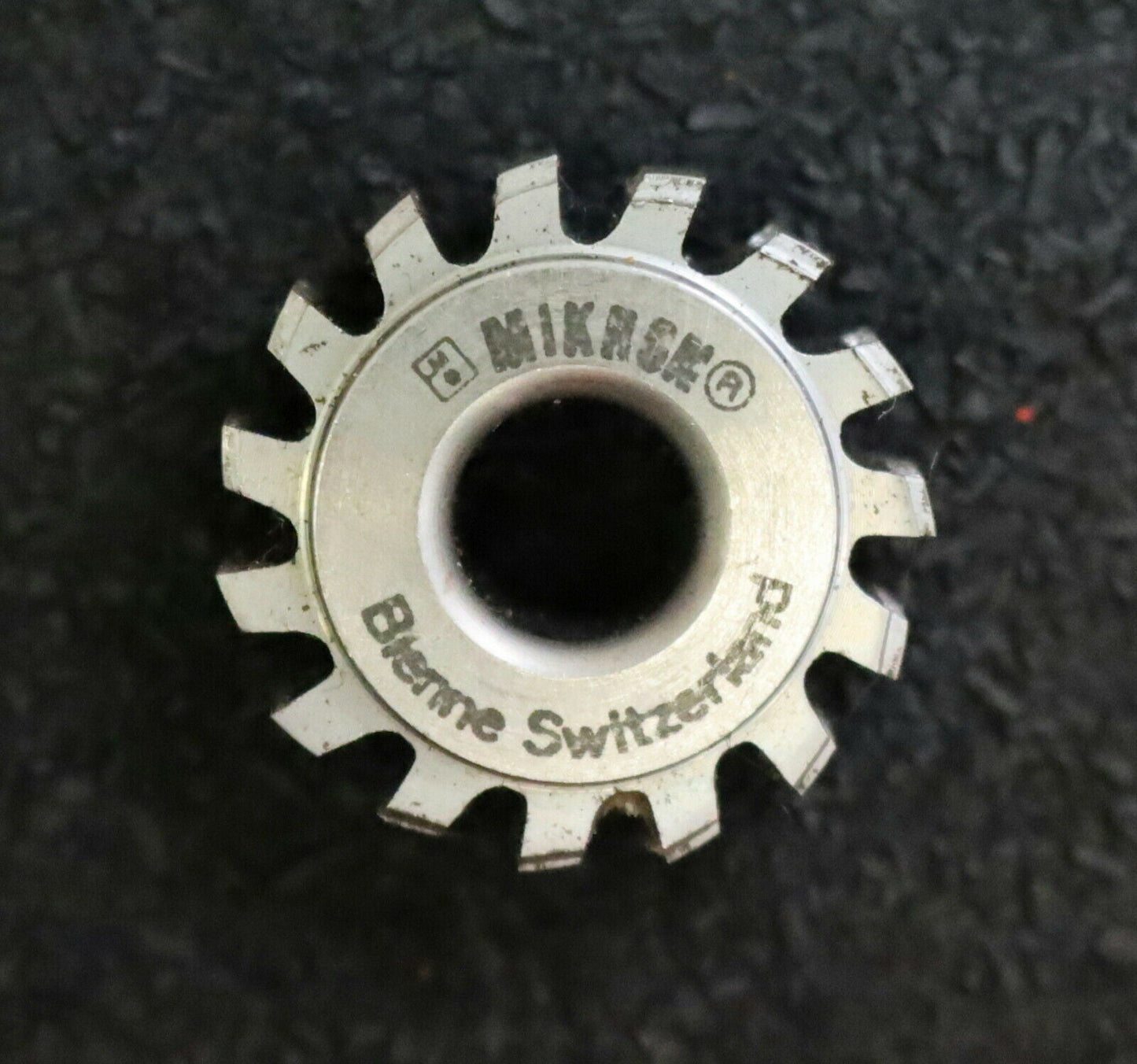MIKRON Vollstahl-Wälzfräser No. 40513 m= 0,314 ho= 0,95 D19,75 Z60 Ø24x10xØ8mm