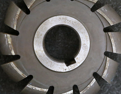 PWS Halbrund-Formfräser Radiusfräser Radius 7,5mm Abmessungen 80x15x22mm mit LKN