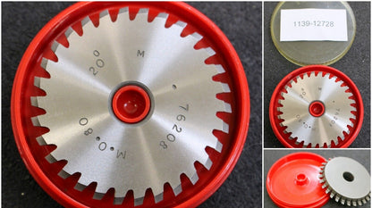 Schnecken-Formfräser MIKRON m= 0,8 - 53x7x10mm - 1-gg. - 30 Stollen - HSS