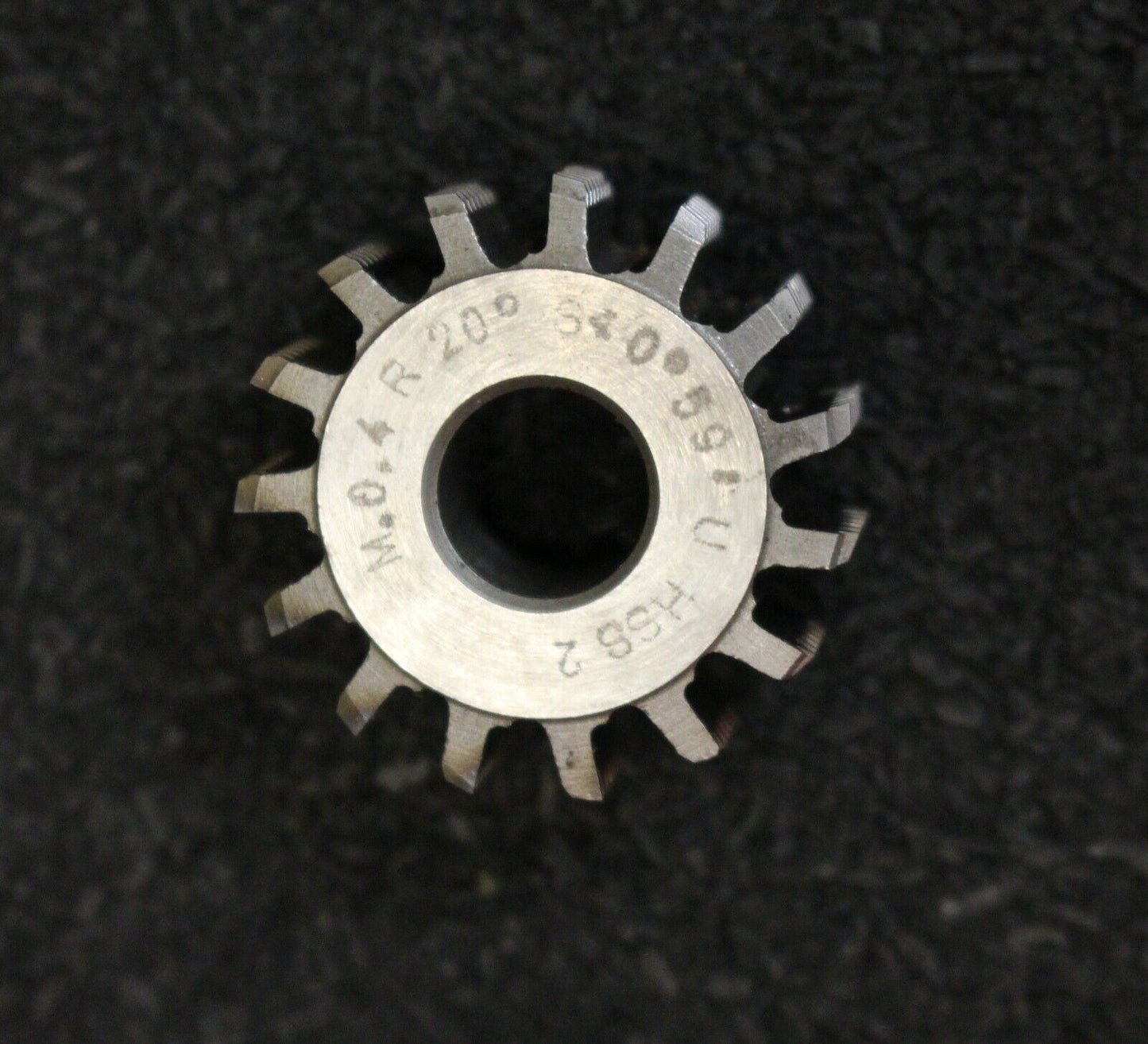 KÖPFER Vollstahl-Wälzfräser m= 0,4mm 20° EGW U2 1gg. rechts 15 Spannuten