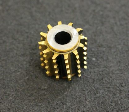 KÖPFER Zahnriemenrad-Wälzfräser T5 24x25x8mm 12 Spannuten für Z = 10-15