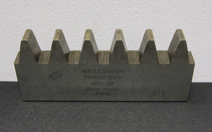 DELTAL Hobelkamm rack cutter m= 8,5 Angle 20°