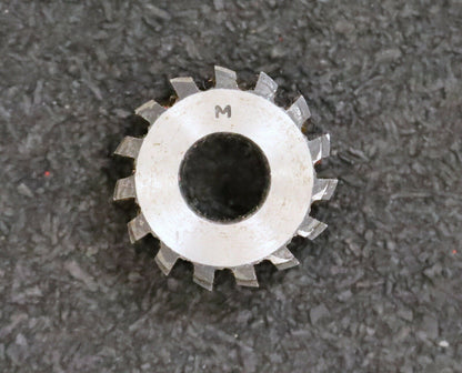 MIKRON Wälzfräser No. 13646 - Ø22x8xØ8mm 1gg. Rechts 15 Spanuten