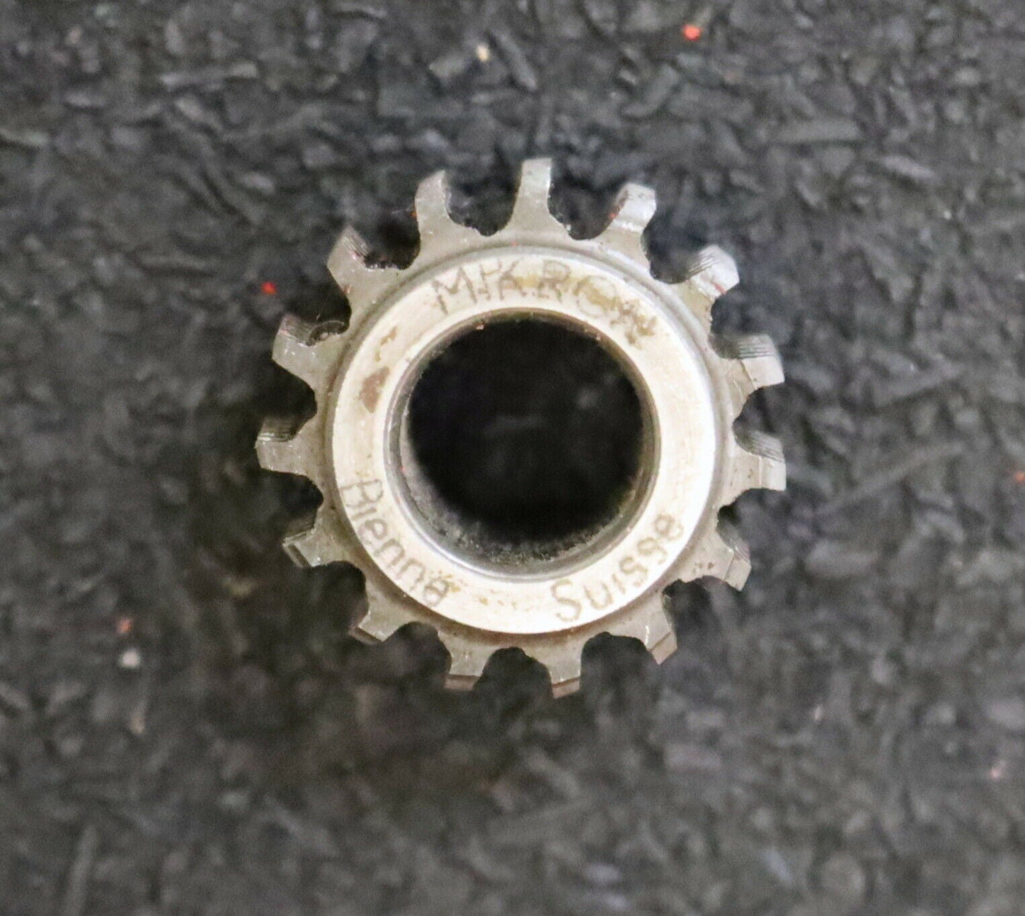 MIKRON Vollstahl-Wälzfräser No. 42911 m= 0,38 ho= 1,08 D4,56 Z10 - Ø18x10xØ8mm