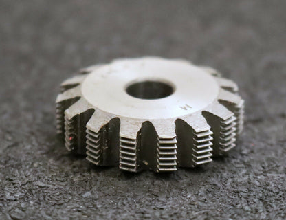 MIKRON Wälzfräser No. 42387 - Ø32x9xØ8mm 1gg. Rechts 15 Spanuten