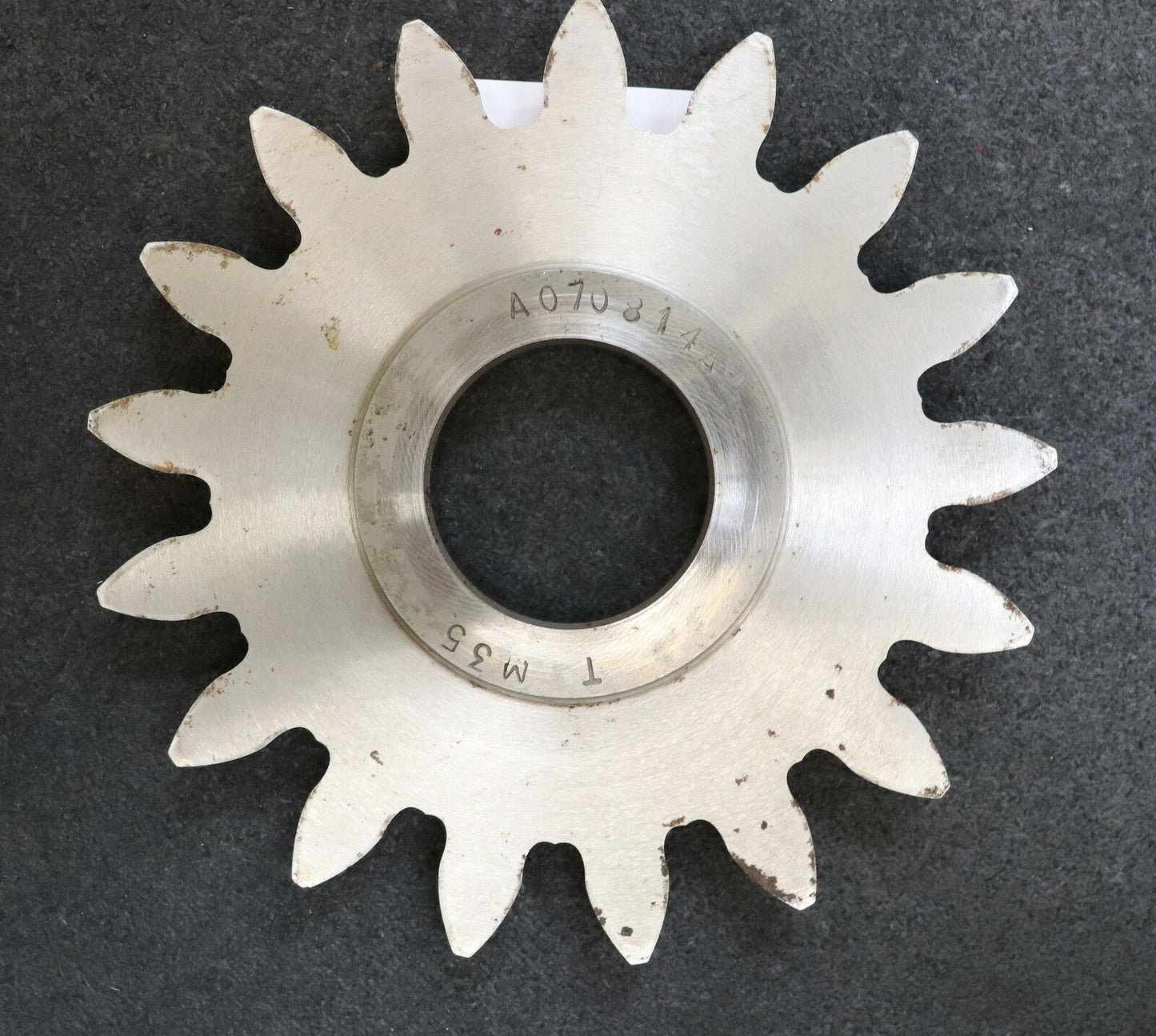 Scheibenschneidrad m= 8,0mm Z= 17 DIN 3972 BPII Da=155mm EGW 20° Qualität A PM-HSS