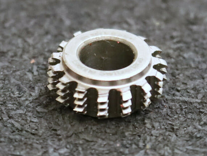 MIKRON Vollstahl-Wälzfräser No. 42911 m= 0,38 ho= 1,08 Abmessungen Ø18x7xØ8mm