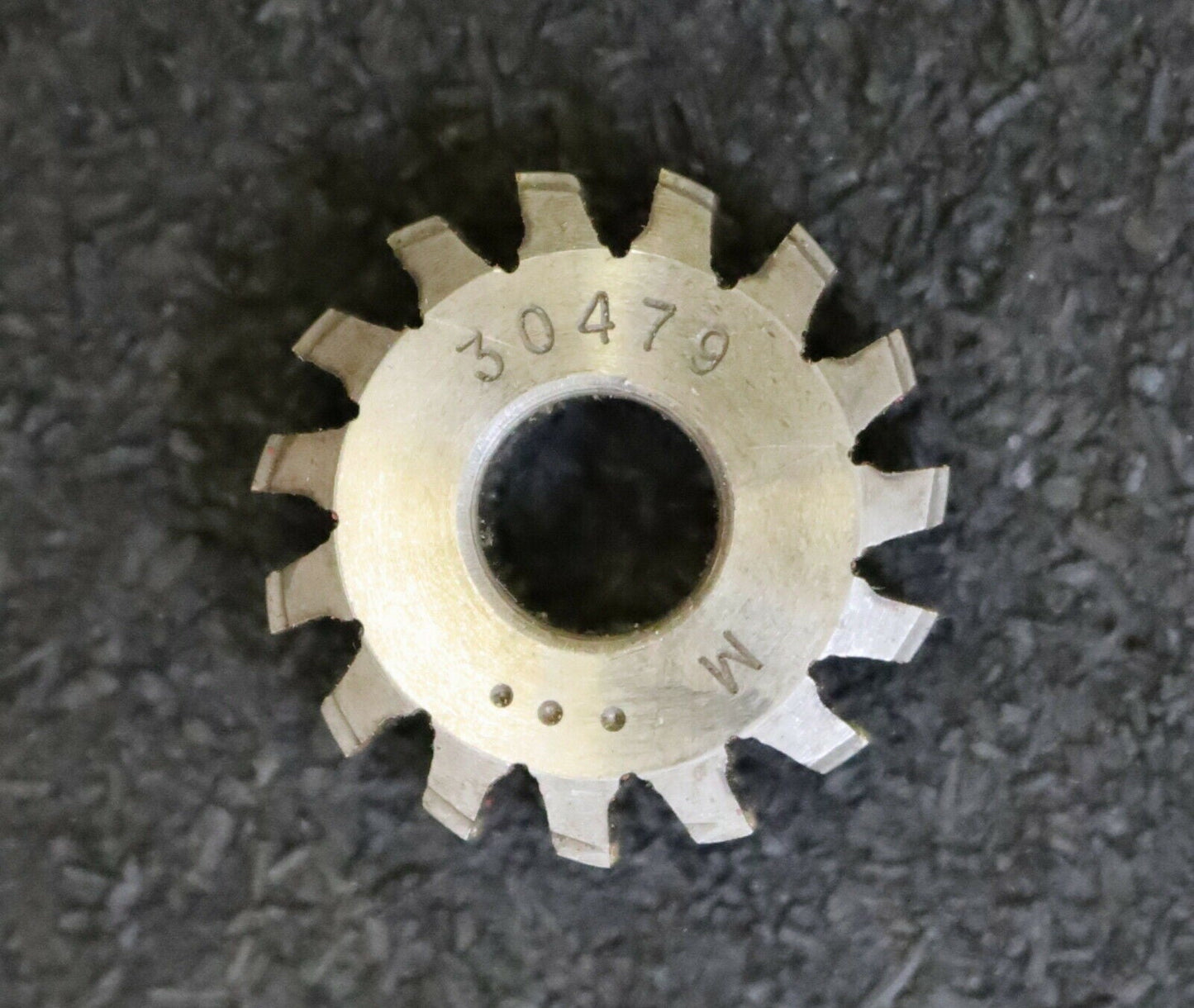 MIKRON Zykloid-Wälzfräser No. 30479 - Ø24x7xØ8mm 1gg. Rechts 15 Spanuten