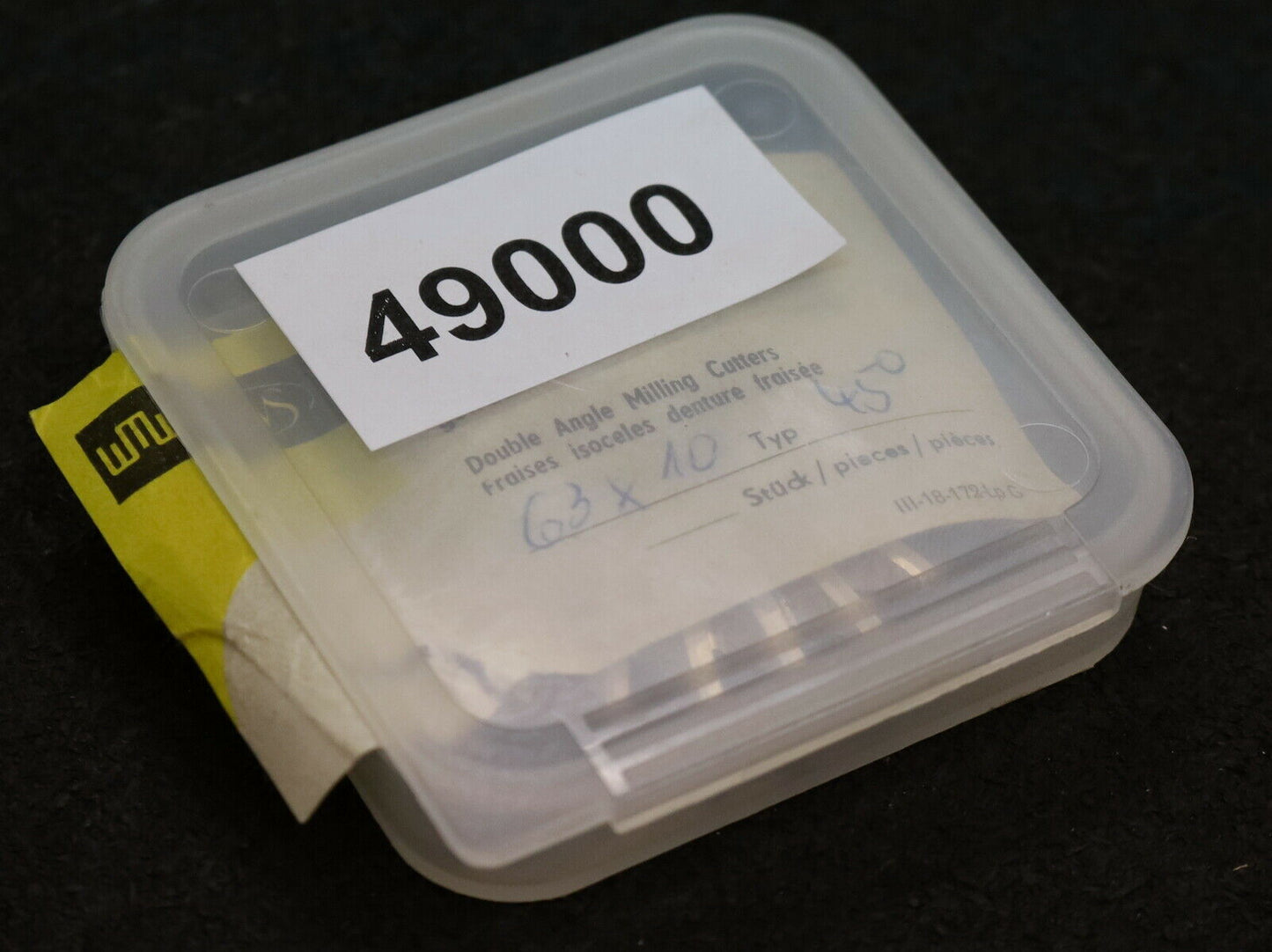 PWS Prismenfräser 45° Abmessungen Ø63 x 10 x Ø22mm 24 Zähne - Nr. 187510