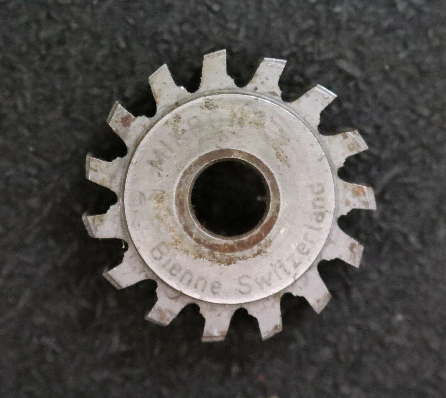 MIKRON Vollstahl-Wälzfräser No. 43308 m= 0,24 ho= 0,76 D18,76 Z75 - Ø32x10xØ8mm