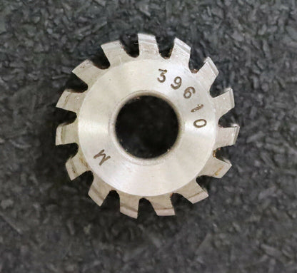 MIKRON Wälzfräser No. 39610 - Ø24x8xØ8mm 1gg. Rechts 15 Spanuten