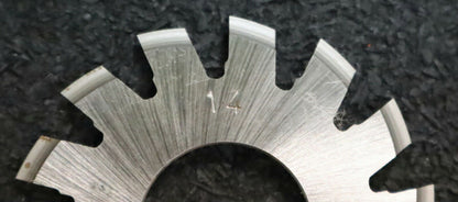 PWS Zahnformfräser m= 0,75mm EGW 20° BP I - DIN 3972 Fräser - Nr. 2 für 14 - 16 Z