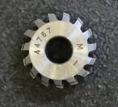MIKRON Vollstahl-Wälzfräser No. 44767 m= ? ho= ? Abmessungen Ø23x9xØ8mm 1ggR