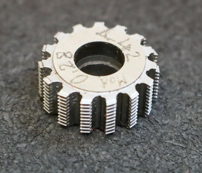 Zykloid-Wälzfräser für Zykloidenprofil 1886-64 m= 0,28 - Ø24x10xØ8mm