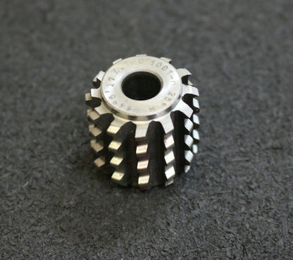 KÖPFER Zahnriemenrad-Wälzfräser TPC 1001-H 25° für Z=17 24x24x8mm 12 Spannuten