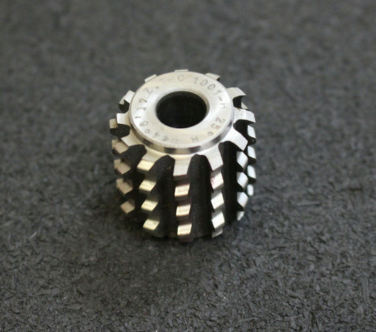 KÖPFER Zahnriemenrad-Wälzfräser TPC 1001-H 25° für Z=17 24x24x8mm 12 Spannuten