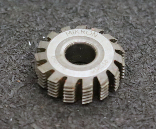 MIKRON Wälzfräser No. 72636 - Ø24x8xØ8mm 1gg. Rechts 15 Spanuten