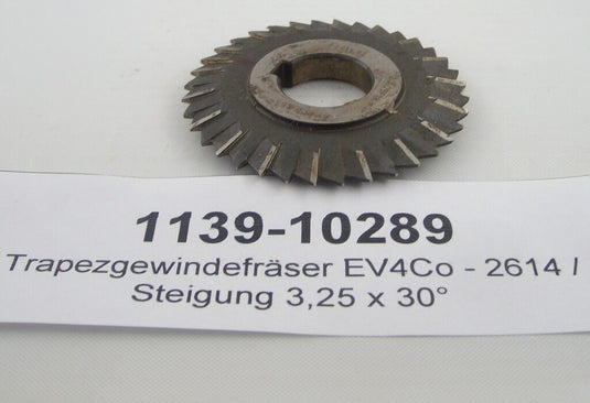 Trapezgewindefräser EV4Co - 2614 / Steigung 3,25 x 30°