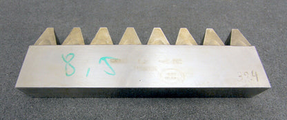 Hobelkamm rack cutter m= 8,5 20° 215x20mm 8 Z.