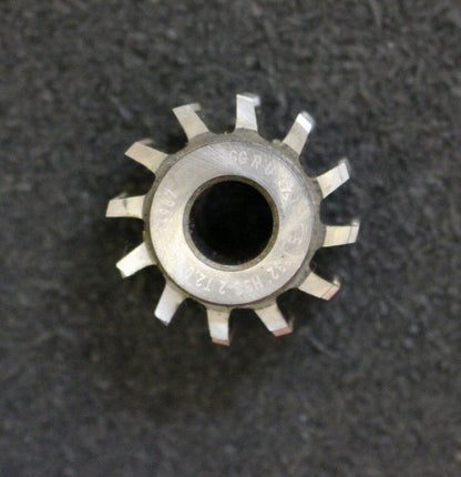 KÖPFER Zahnriemenrad-Wälzfräser T2,0 24x16x8mm 12 Spannuten 1-gg. R. - Z= 21-45