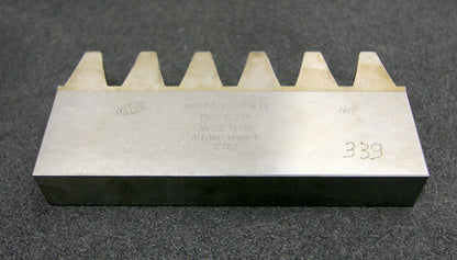 DELTAL Hobelkamm rack cutter fü MAAG-Wälzhobelmaschinen m= 8,5 14°30 160x25mm