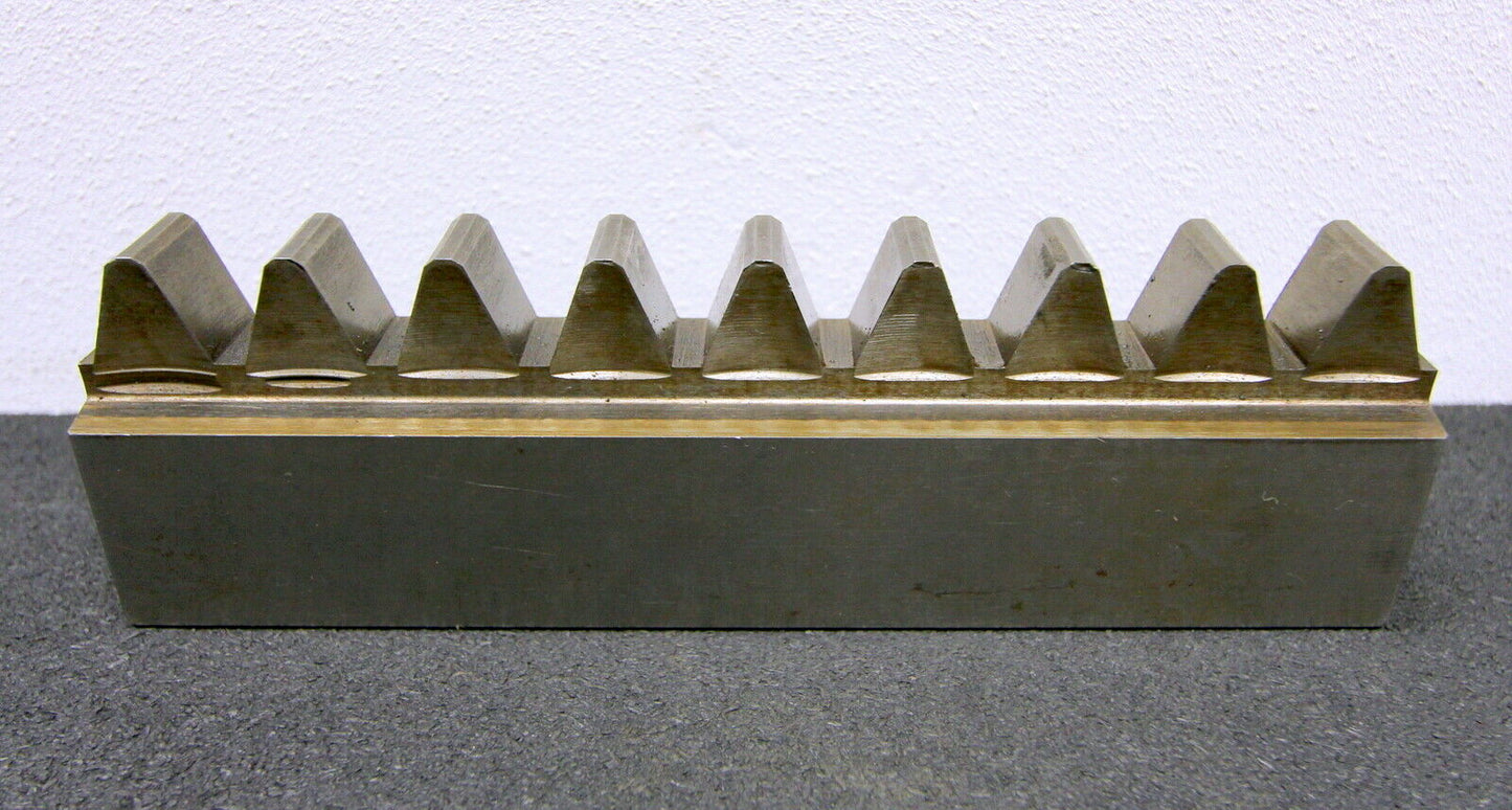 DELTAL Hobelkamm rack cutter f. MAAG-Wälzhobelmaschinen m= 6,762 Angle 20° 190x25mm