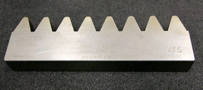 ROLLET PARIS Hobelkamm rack cutter m= 7,727 Angle 20°