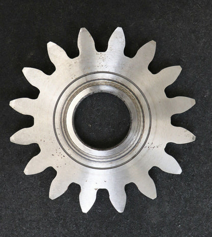 Scheibenschneidrad m= 8,0mm Z= 16 Da=128mm EGW 20° Qualität A HSS + TIN