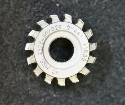 SCHNYDER Wälzfräser No. 11833 2378-80/029 Abmessungen Ø24x10xØ8mm 1gg. Rechts