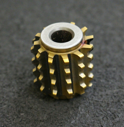 KÖPFER Zahnriemenrad-Wälzfräser T5 24x25x8mm 12 Spannuten für Z = 10-oo