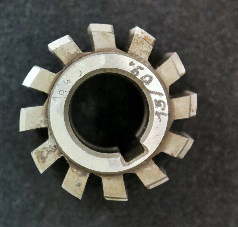 PWS Keilwellen-Wälzfräser 4 Keile 13a6x17a11x4h9 mit Höcker 50x32x22mm