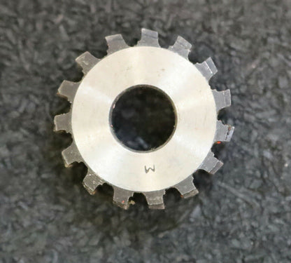 MIKRON Wälzfräser No. 13808 - Ø23x7xØ8mm 1gg. Rechts 15 Spanuten