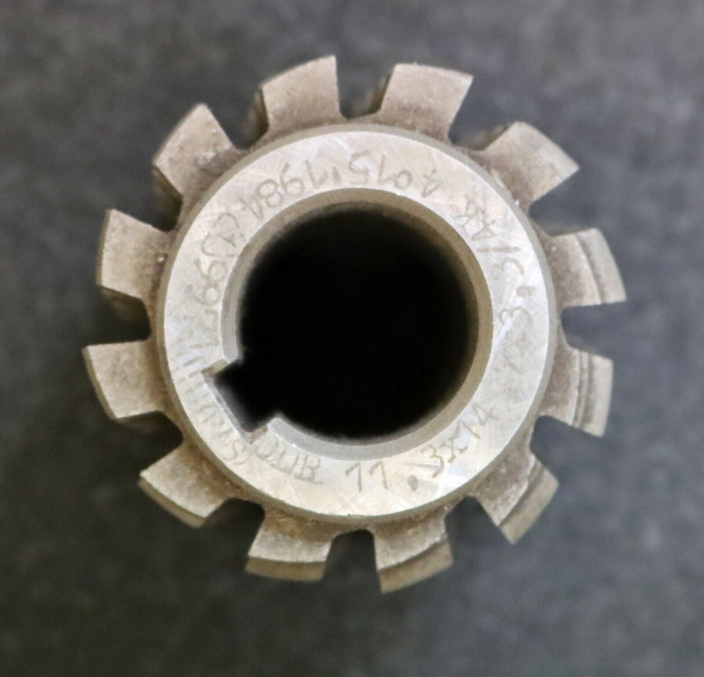 PWS Keilwellen-Wälzfräser 4 Keile 11,3 x 14,77 x 7,33 mit Höcker Ø50 47 x Ø22mm