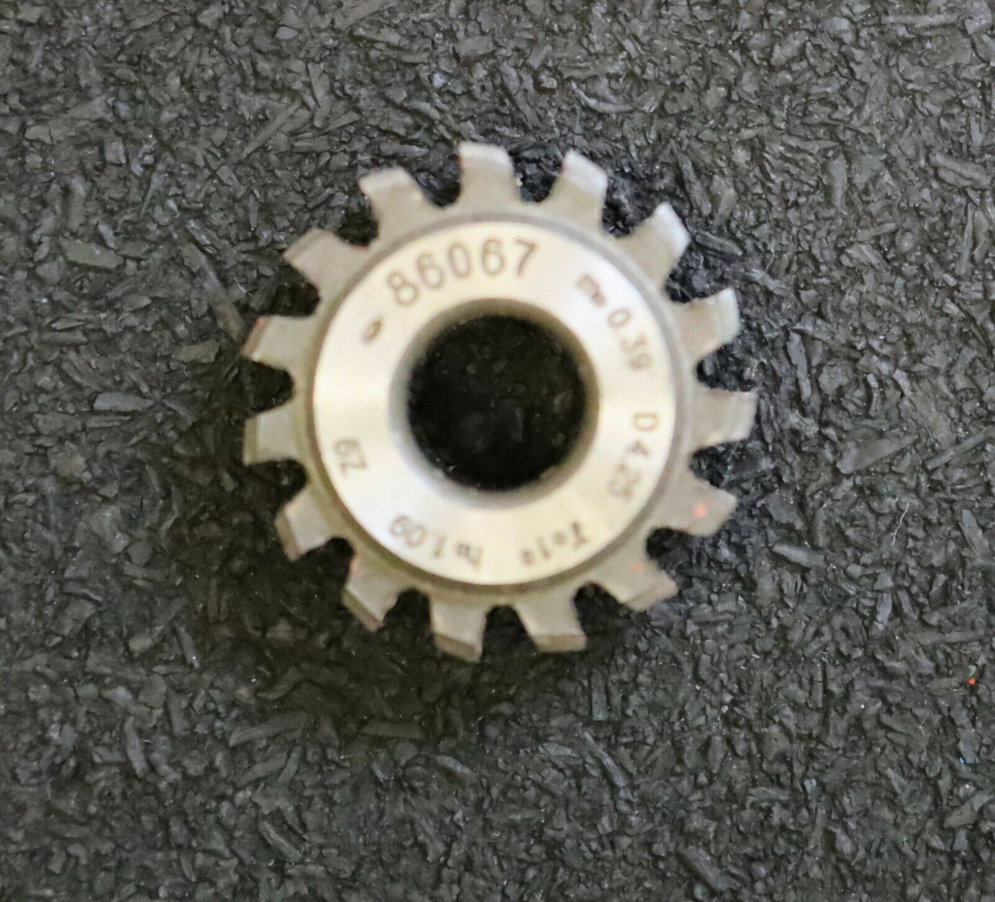 MIKRON Vollstahl-Wälzfräser No. 86067 m= 0,39 ho= 1,09 D4.25 Z9 - Ø24x10xØ8mm