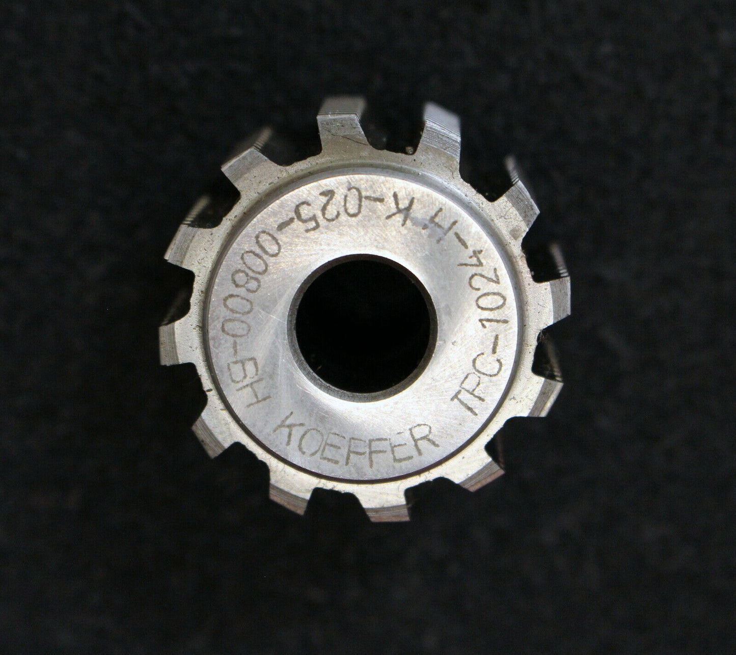 KÖPFER Zahnriemenrad-Wälzfräser TPC-1024-H K-025-00800-BH Z=24-oo 12 Spannuten
