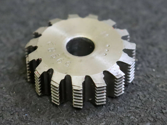 MIKRON Wälzfräser No. 59982 - Ø32x9xØ8mm 1gg. Rechts 15 Spanuten