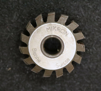 MIKRON Vollstahl-Wälzfräser No. 80654 m= 0,36 ho= 1,025 D32,6 Z88 - Ø32x10xØ8mm