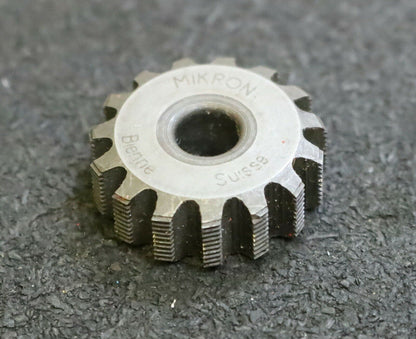 MIKRON Vollstahl-Wälzfräser No. 63987 m= 0,246 ho= 0,55 D3,97 - Ø30x10xØ8mm