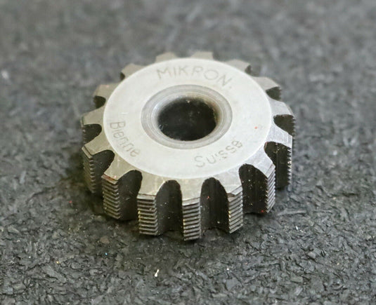 MIKRON Vollstahl-Wälzfräser No. 63987 m= 0,246 ho= 0,55 D3,97 - Ø30x10xØ8mm
