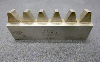 ROLLET PARIS Hobelkamm rack cutter m= 8,5 Angle 20°